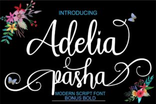 Adelia Pasha: A Playful Script Font for Modern Campaigns