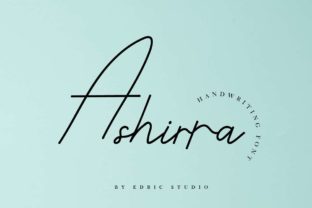 Ashirra: A Sophisticated Script Font for Modern Web Design