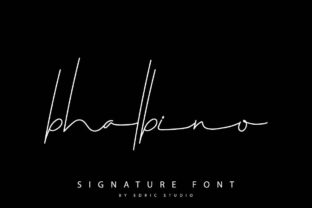 Bhalbino: The Perfect Script Font for Crafters
