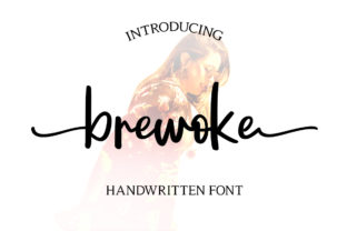 Brewoke: A Bold Script Font for Modern Web Design