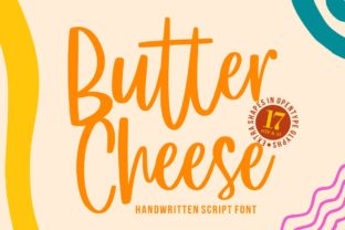 Butter Cheese: A Playful Script Font for Editorial Design