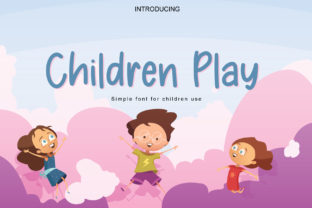 Children Play: A Fun Typeface for Kids Branding