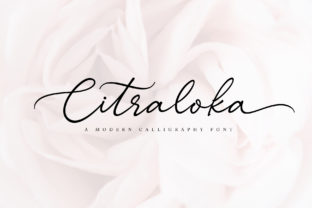 Citraloka: A Playful Script Font for Campaigns