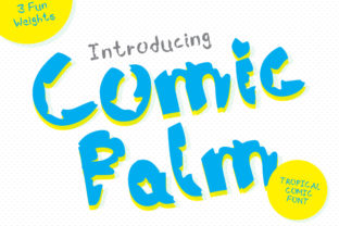 Comic Palm: A Tropical Script Font for Marketers