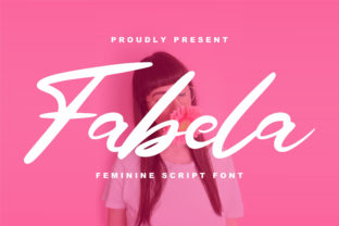 Fabela: A Friendly Handwritten Font for Crafters