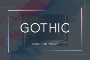 Gothic Extra Light: A Modern Sans Serif Font for Branding
