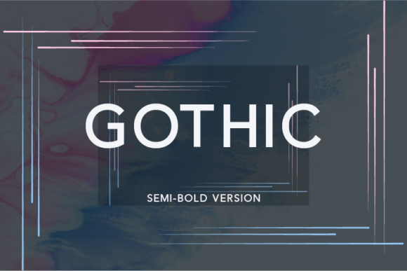 Gothic Semi-Bold: A Modern Sans Serif for Campaigns