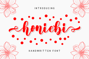 Honiebi: A Modern Handwritten Font for Editorial Design