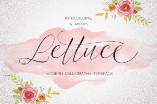 Letuce: The Modern Script Font for Campaigns