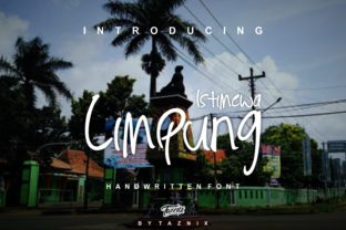 Limpung: A Playful Script Font for Campaigns
