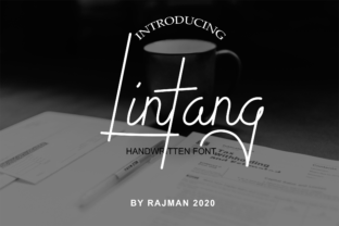 Lintang: A Charming Script Font for Editorial Design