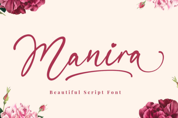 Manira: A Premium Script Font for Editorial Design