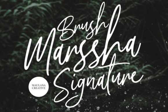 Marssha: A Handwritten Font for Authentic Branding