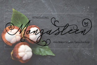 Mongasteen: A Bold Script Font for Branding