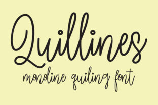 Quillines: A Contemporary Script Font for Modern Branding