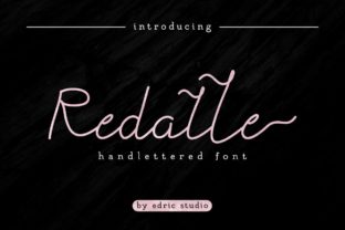 Redalle: A Premium Script Font for Web Design