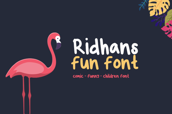 Ridhans: A Quirky Handwritten Font for Campaigns