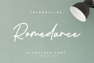 Romedance: A Unique Script Font for Authentic Branding