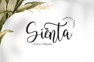 Sienta: A Handwritten Font for Modern Web Design