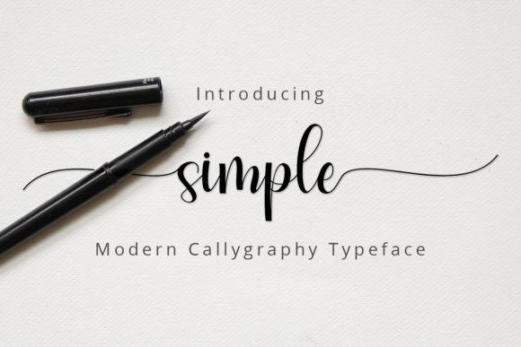 Simple: A Charming Handwritten Font for Editorial Design
