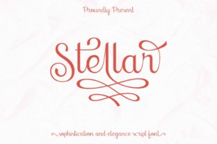Stellar: A Sophisticated Handwritten Font for Branding