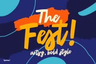 The Fest: A Bold Script Font for Web Design
