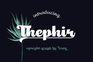 Thephir: A Bold Script Font for Marketers